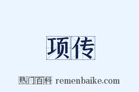 项传是什么意思的图片